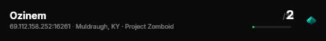 Ozinem live status badge