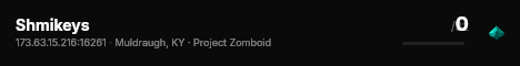 Shmikeys live status badge