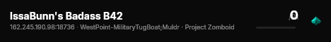 IssaBunn's Badass B42 live status badge