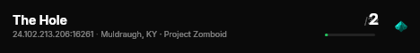 The Hole live status badge