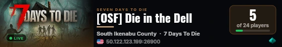 [OSF] Die in the Dell live status badge