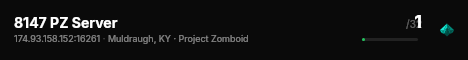 8147 PZ Server live status badge