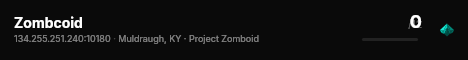 Zombcoid live status badge