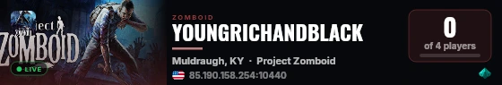 YOUNGRICHANDBLACK live status badge