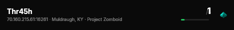 Thr45h live status badge
