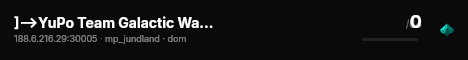 ]-->YuPo Team Galactic Warfare Mod<--[ live status badge