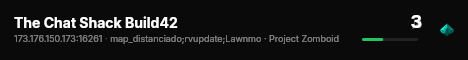 The Chat Shack Build42 live status badge