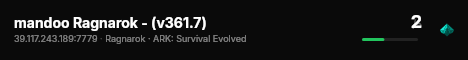 mandoo Ragnarok - (v361.7) live status badge