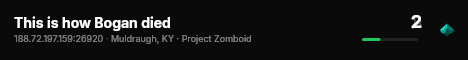This is how Bogan died live status badge