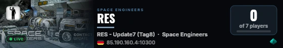 RES live status badge