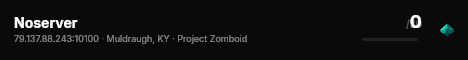 Noserver live status badge