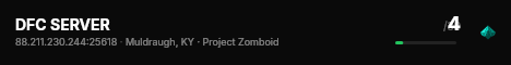 DFC SERVER live status badge