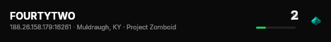 FOURTYTWO live status badge