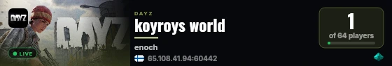 koyroys world live status badge