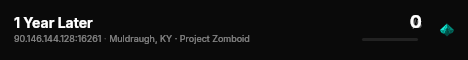 1 Year Later live status badge