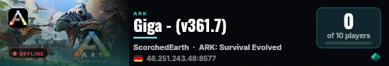 Giga - (v361.7) live status badge