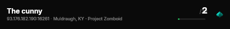 The cunny live status badge