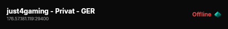 just4gaming - Privat - GER live status badge