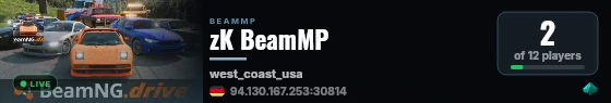 zK BeamMP live status badge