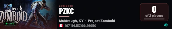 PZKC live status badge
