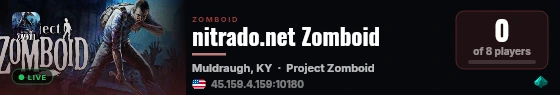nitrado.net Zomboid live status badge