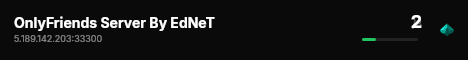 OnlyFriends Server By EdNeT live status badge