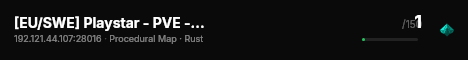 [EU/SWE] Playstar - PVE - WIPE MONTHLY - ZOMBIES live status badge