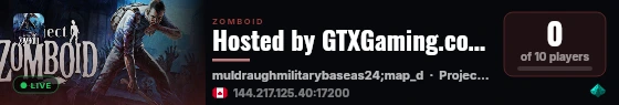 Hosted by GTXGaming.co.uk live status badge