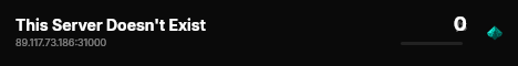This Server Doesn't Exist live status badge
