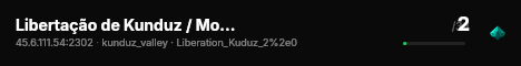 Libertação de Kunduz / Mods / BR / PVE live status badge