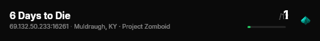6 Days to Die live status badge