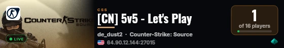 [CN] 5v5 - Let's Play live status badge