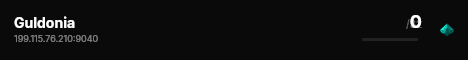 Guldonia live status badge