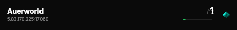 Auerworld live status badge