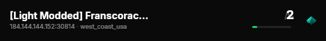 [Light Modded] Franscorack BeamMP Server live status badge