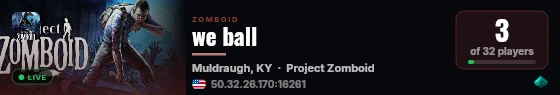 we ball live status badge