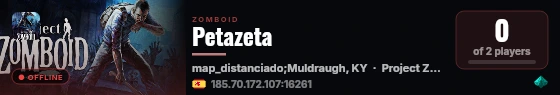 Petazeta live status badge