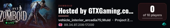 Hosted by GTXGaming.co.uk live status badge