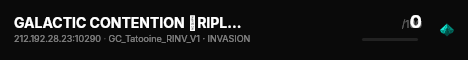 GALACTIC CONTENTION 》RIPLOMACY.ORG 》EXPERIENCE PREFERRED 》FREE VET & SEEDING WHITELIST live status badge