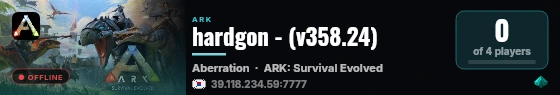 hardgon - (v358.24) live status badge