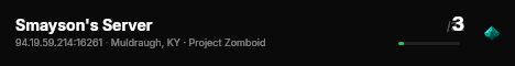 Smayson's Server live status badge