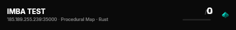 IMBA TEST live status badge