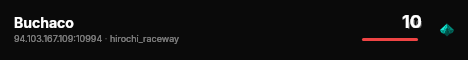 Buchaco live status badge