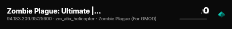 Zombie Plague: Ultimate | MeteorWorld live status badge