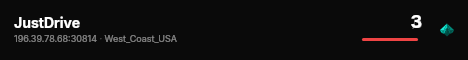 JustDrive live status badge