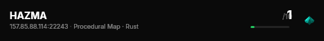 HAZMA live status badge