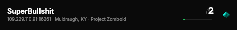 SuperBullshit live status badge