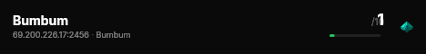 Bumbum live status badge