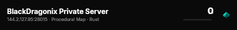 BlackDragonix Private Server live status badge