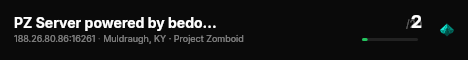 PZ Server powered by bedodev.com live status badge